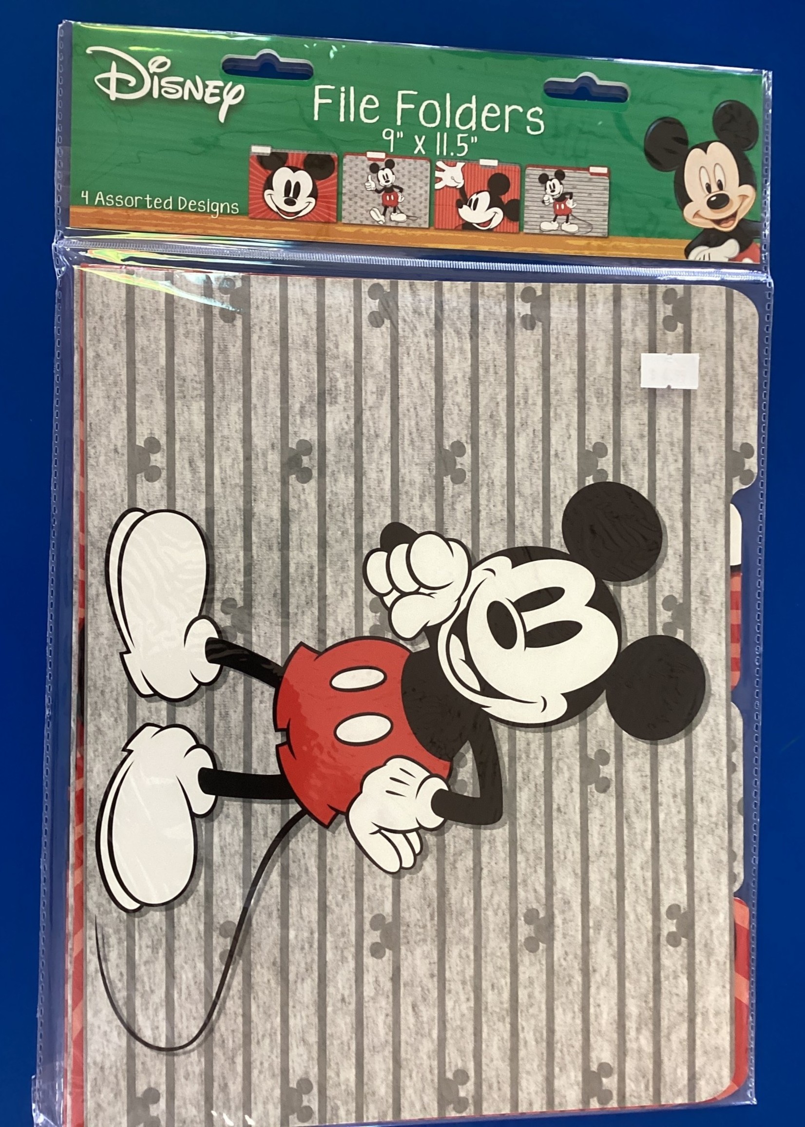 Mickey Mouse File Folders 4 pk