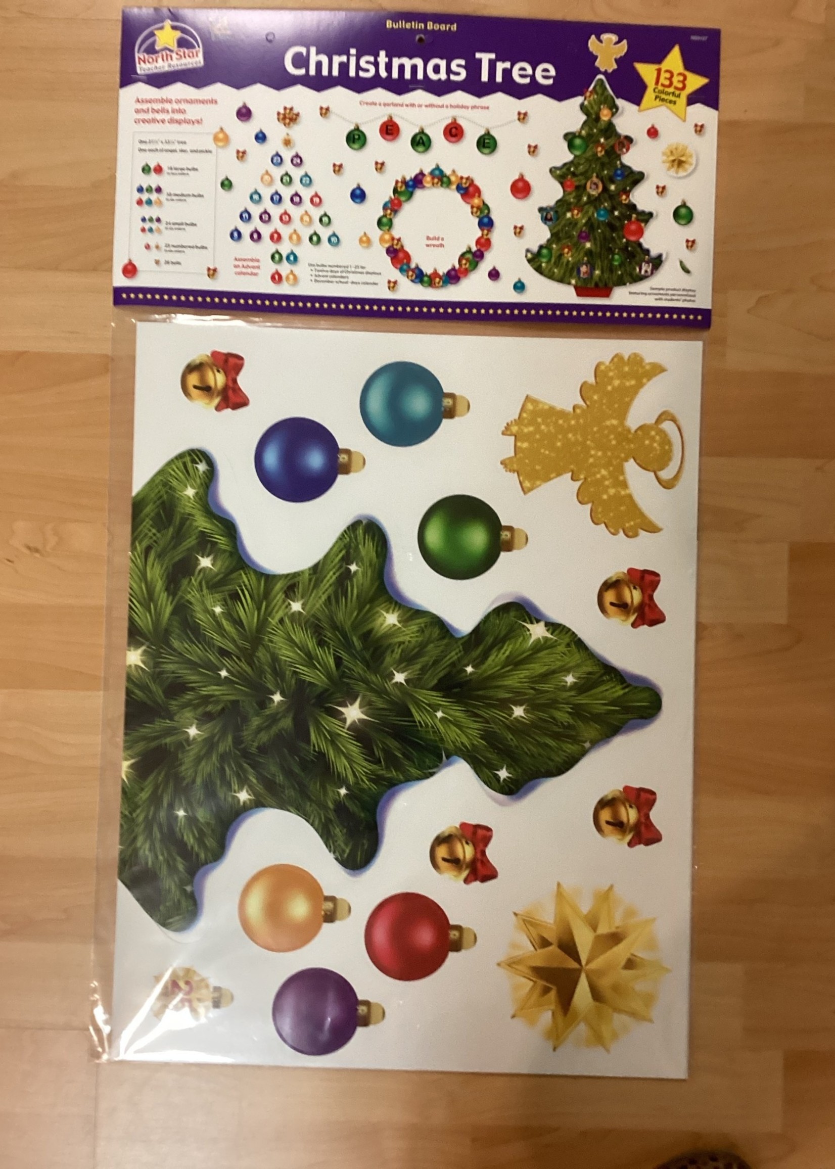 Christmas Tree Bulletin Board Set
