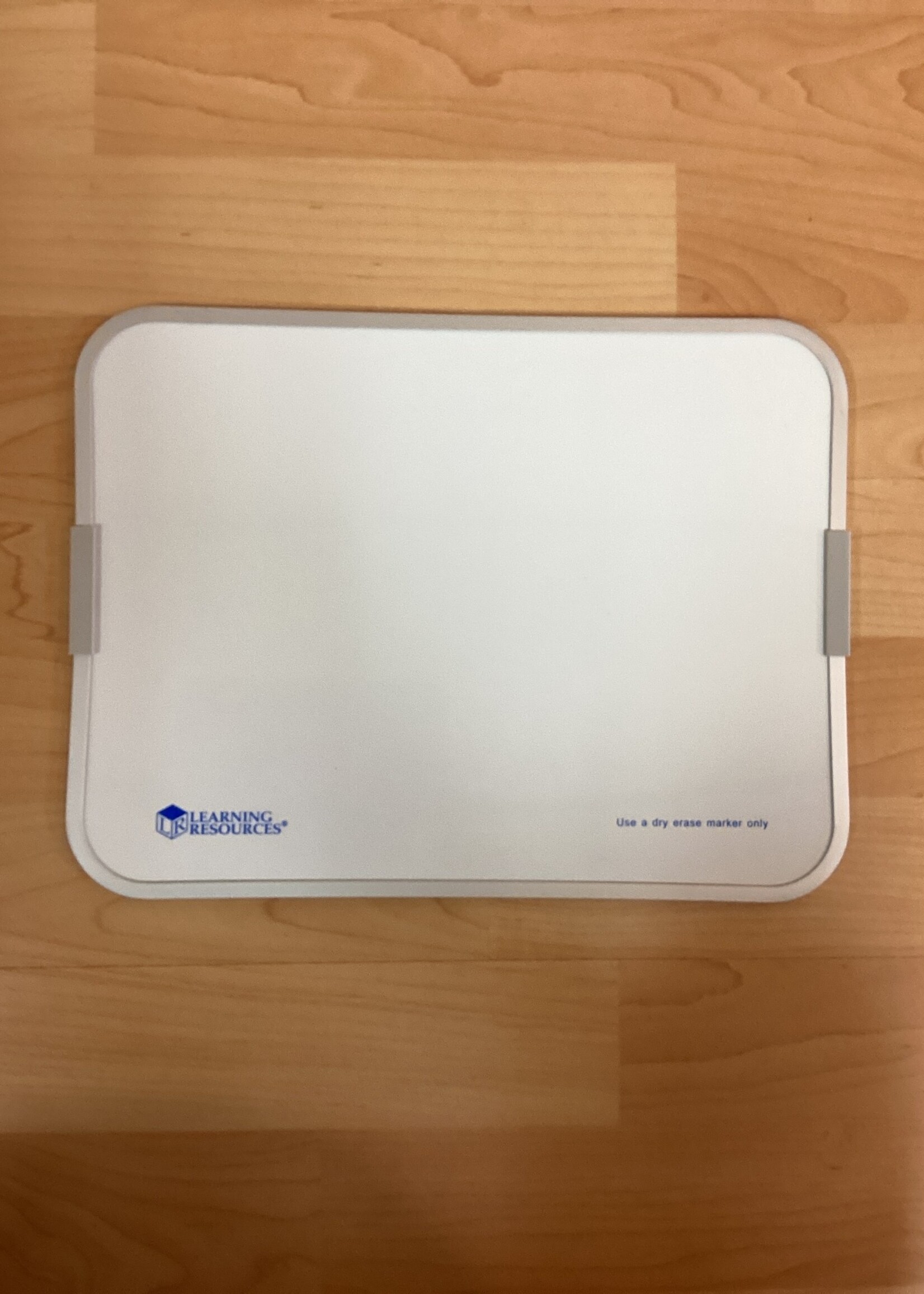 Single Dry Erase Board Silver Trim
