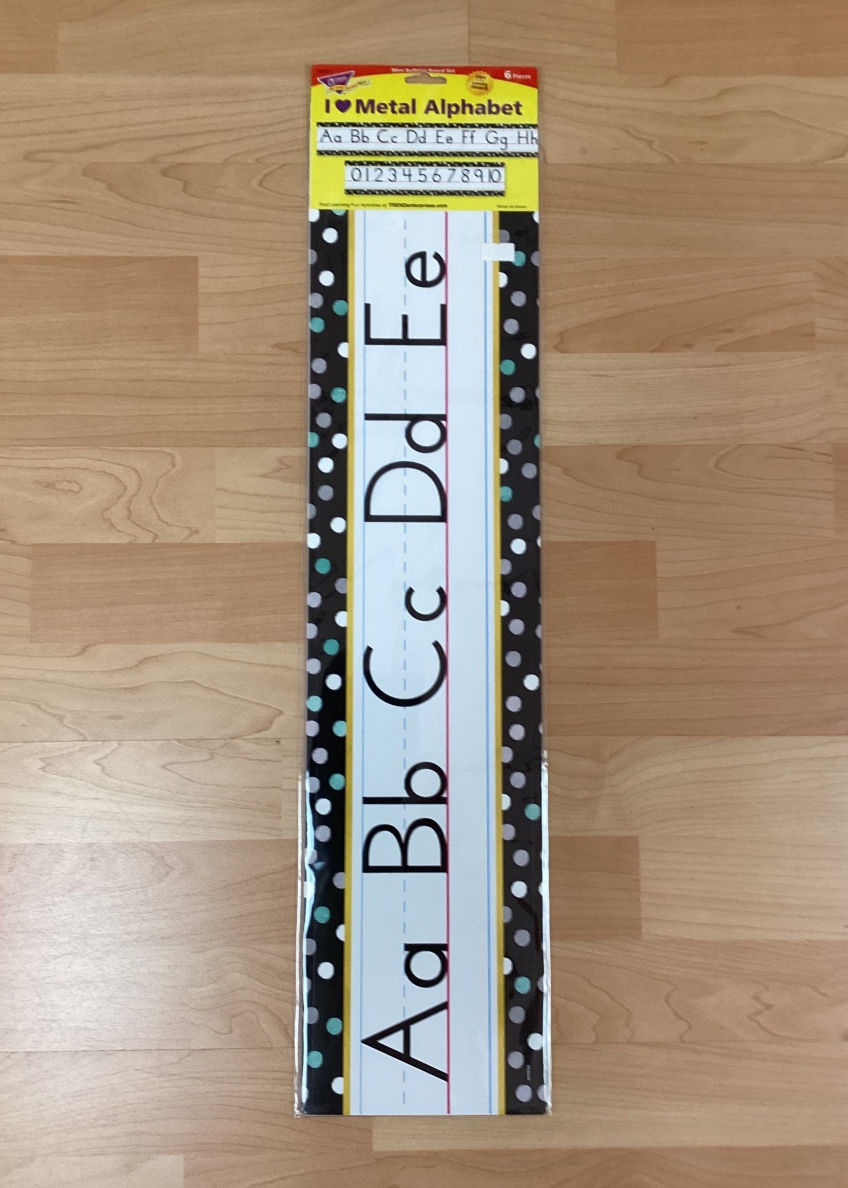 I Love Metal Manuscript Alphabet Line