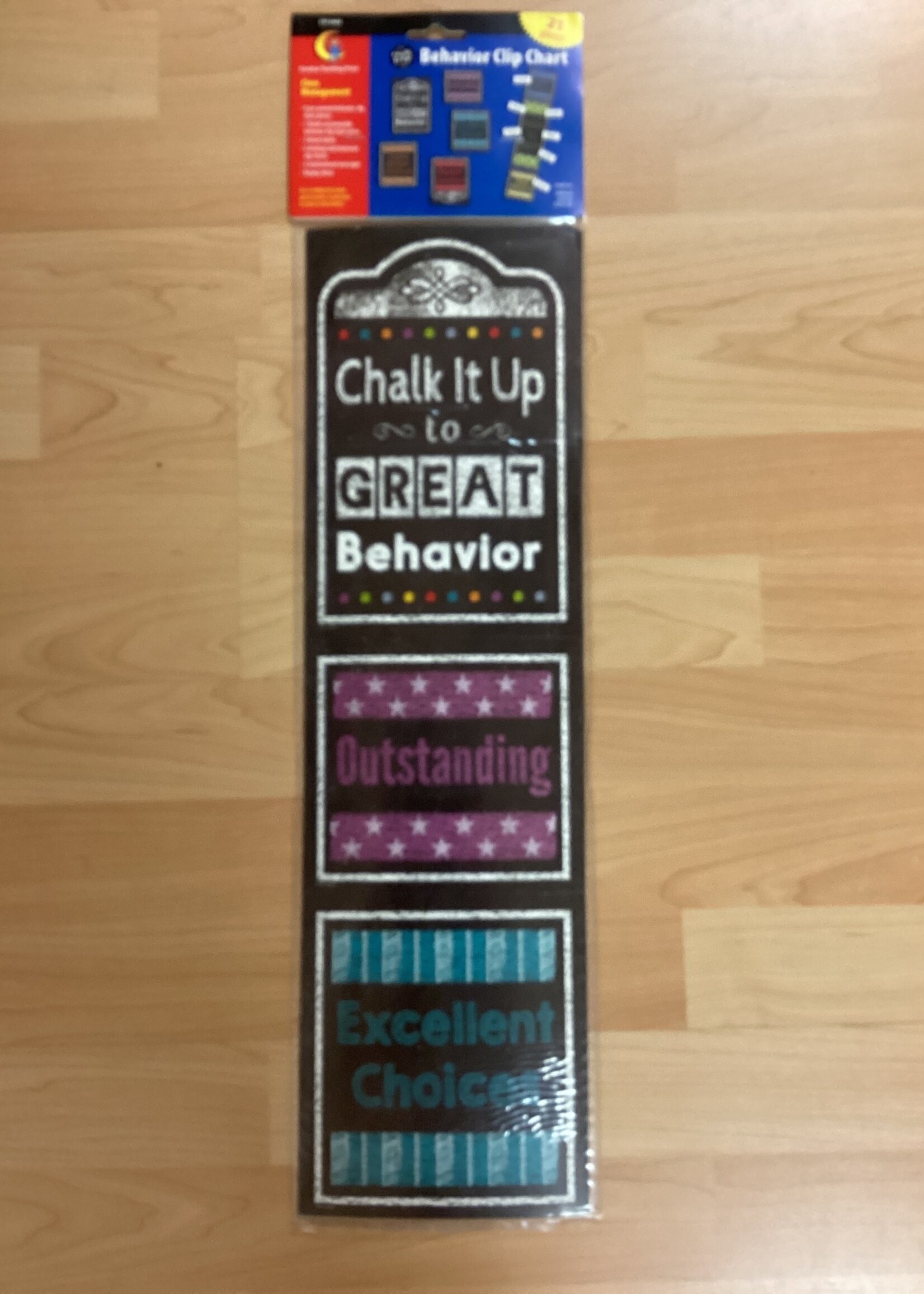 Chalk It Up Behavior Clip Chart