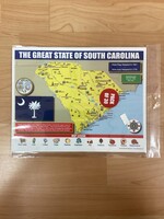 South Carolina Map Pack of 30