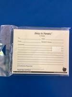 Duplicate Notes to Parents