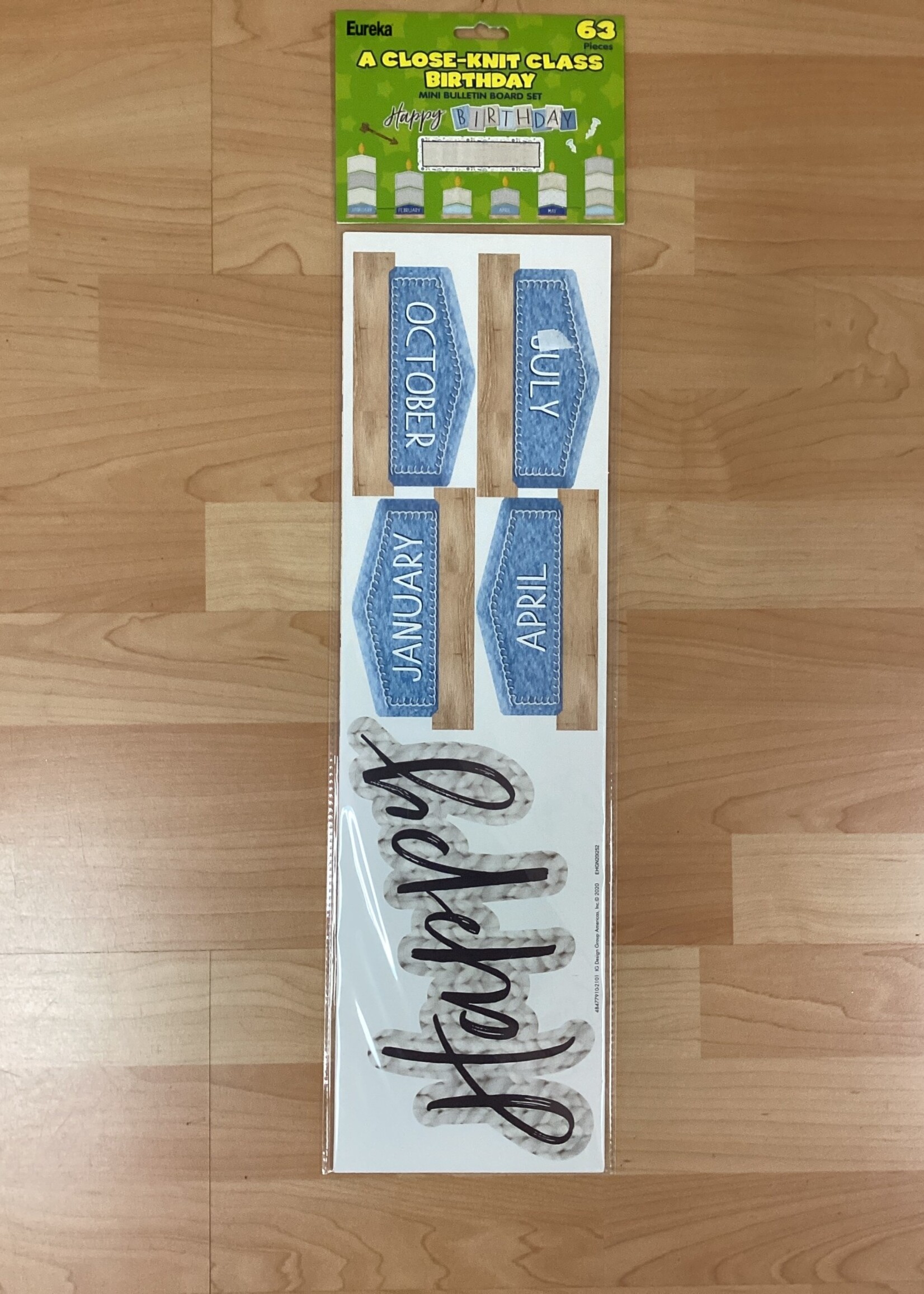 A Close-Knit Class Birthday Mini Bulletin Board