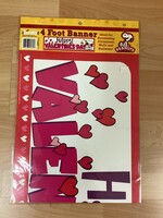 Peanuts Valentines Day Banner