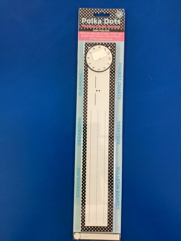 POCKET CHART INSERTS School Spot