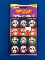 Colorful Skulls Vanilla Stickers 48pc