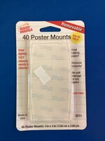 Removable Poster Mounts 40 Pk