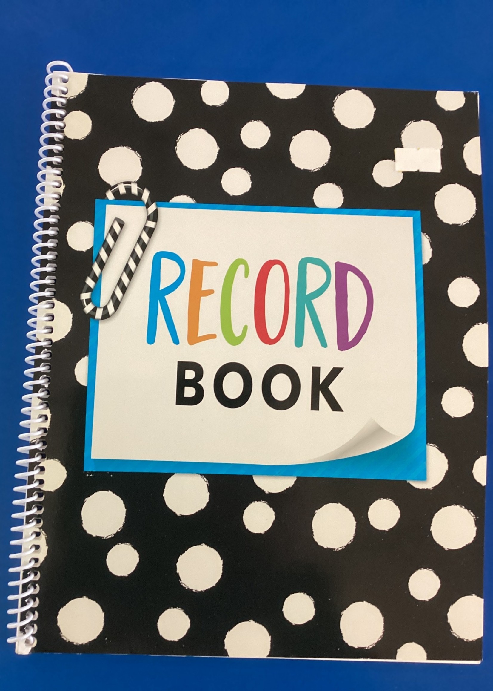 Bold & Bright Record Book