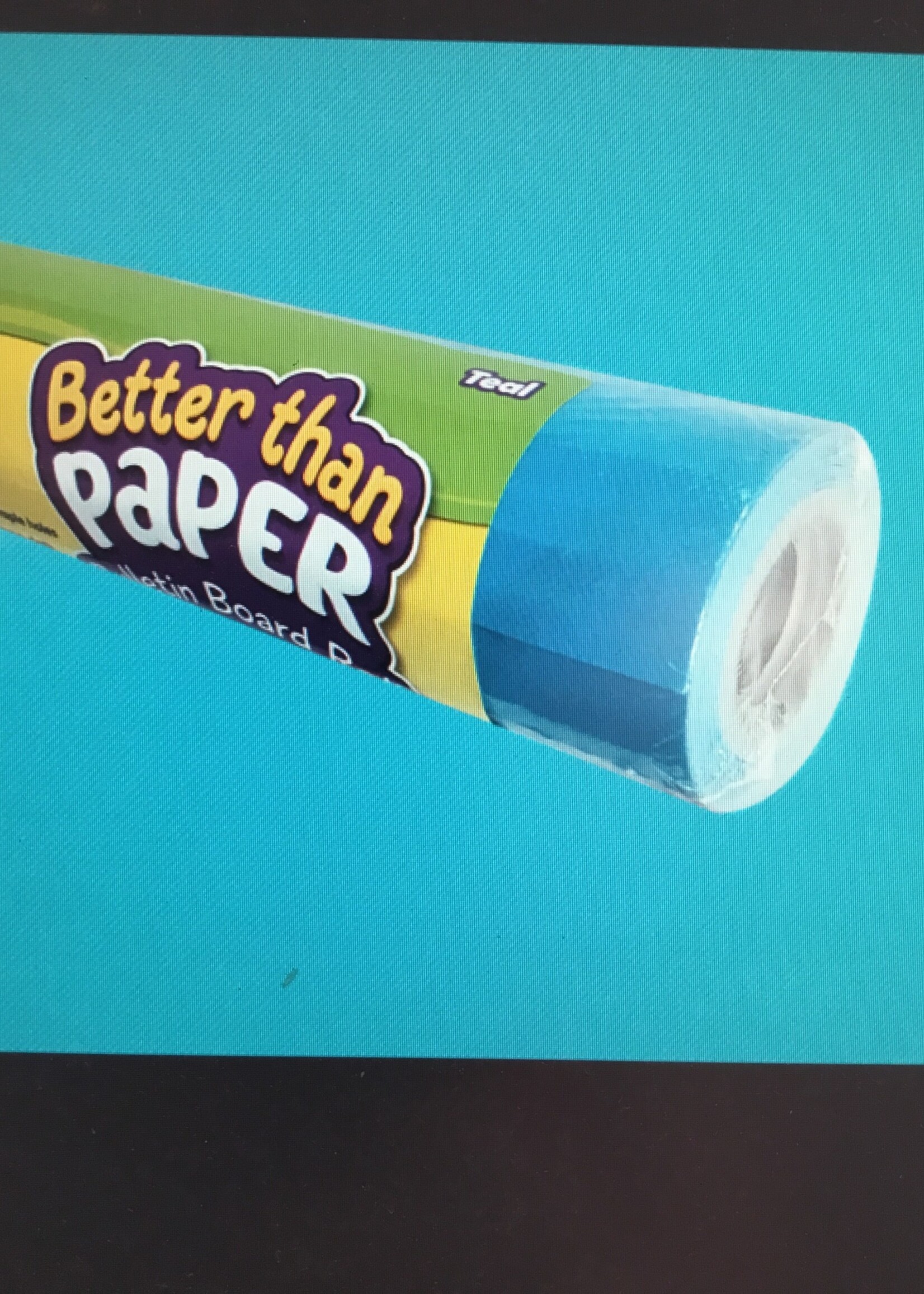 Teal Better Than Paper 4'x12'