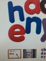 Large Magnetic Foam Lowercase Letters 52pc