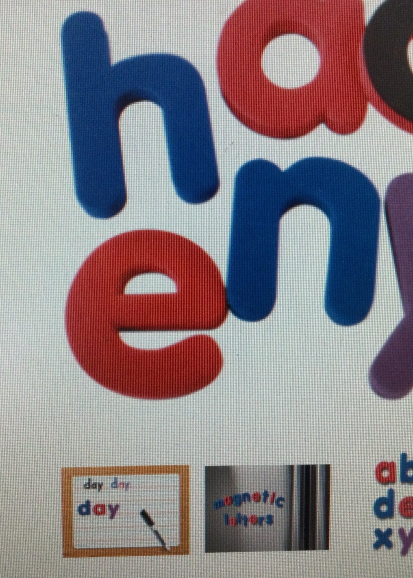 Large Magnetic Foam Lowercase Letters 52pc
