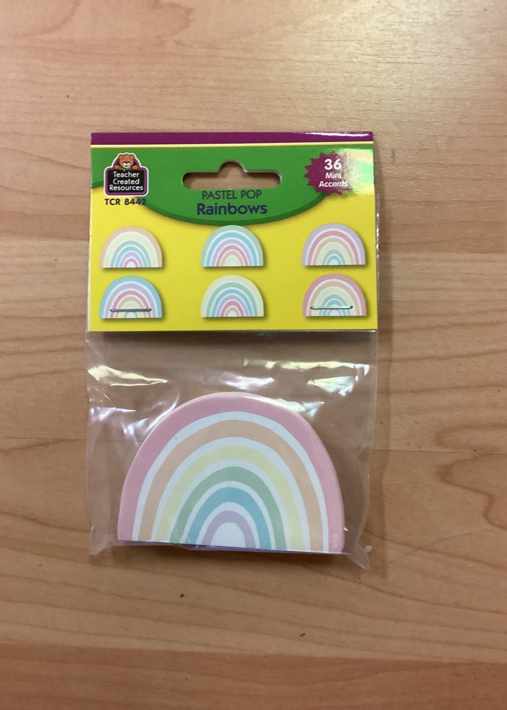 Pastel Pop Rainbow Mini Cutouts