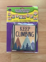 Moving Mountains Positive Sayings Cutouts 30pc