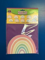 Pastel Pop Rainbow Cutouts 30pc
