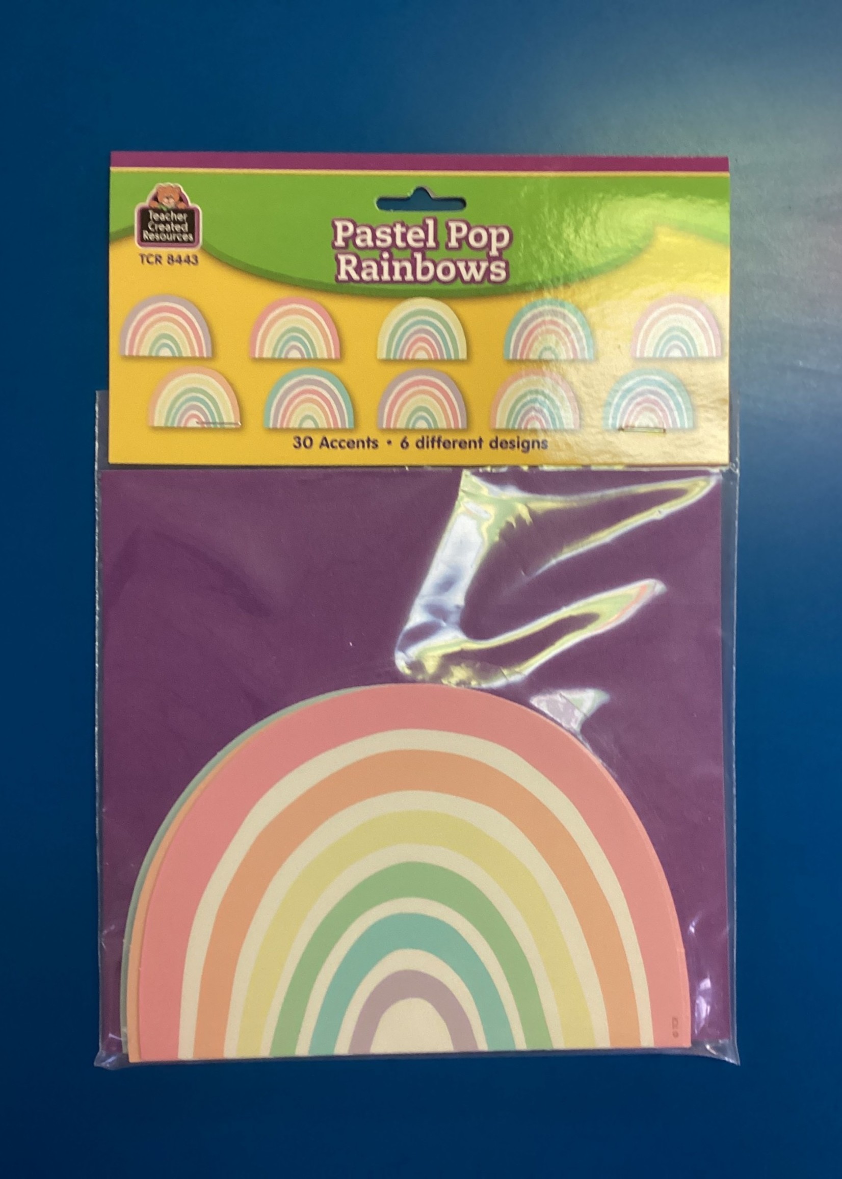 Pastel Pop Rainbow Cutouts 30pc