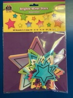 Brights 4Ever Stars Cutouts 60pc