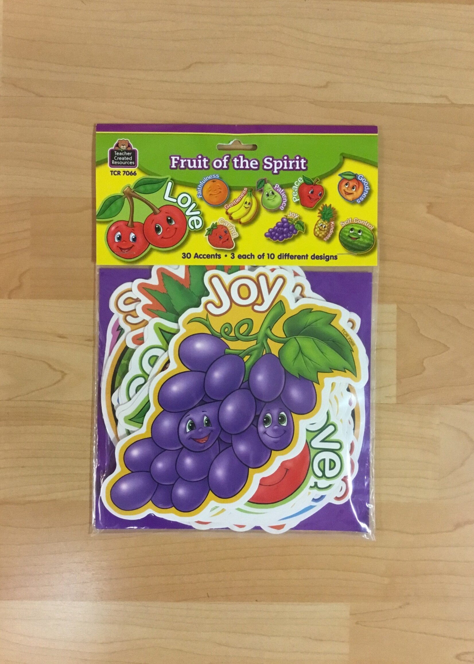 Fruit of the Spirit Cutouts 30pc