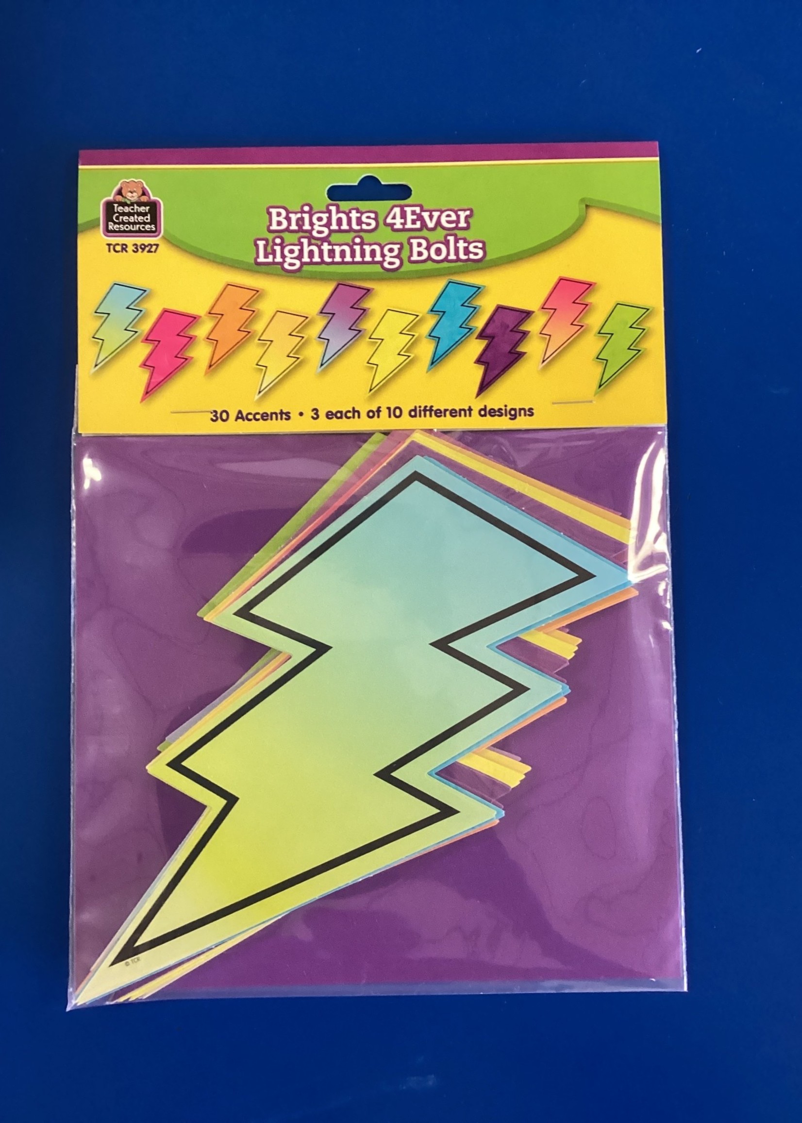 Brights 4Ever Lightning Bolts Cutouts 30pc