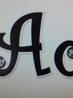 Bling w/Jewels 7" Letters 202pc