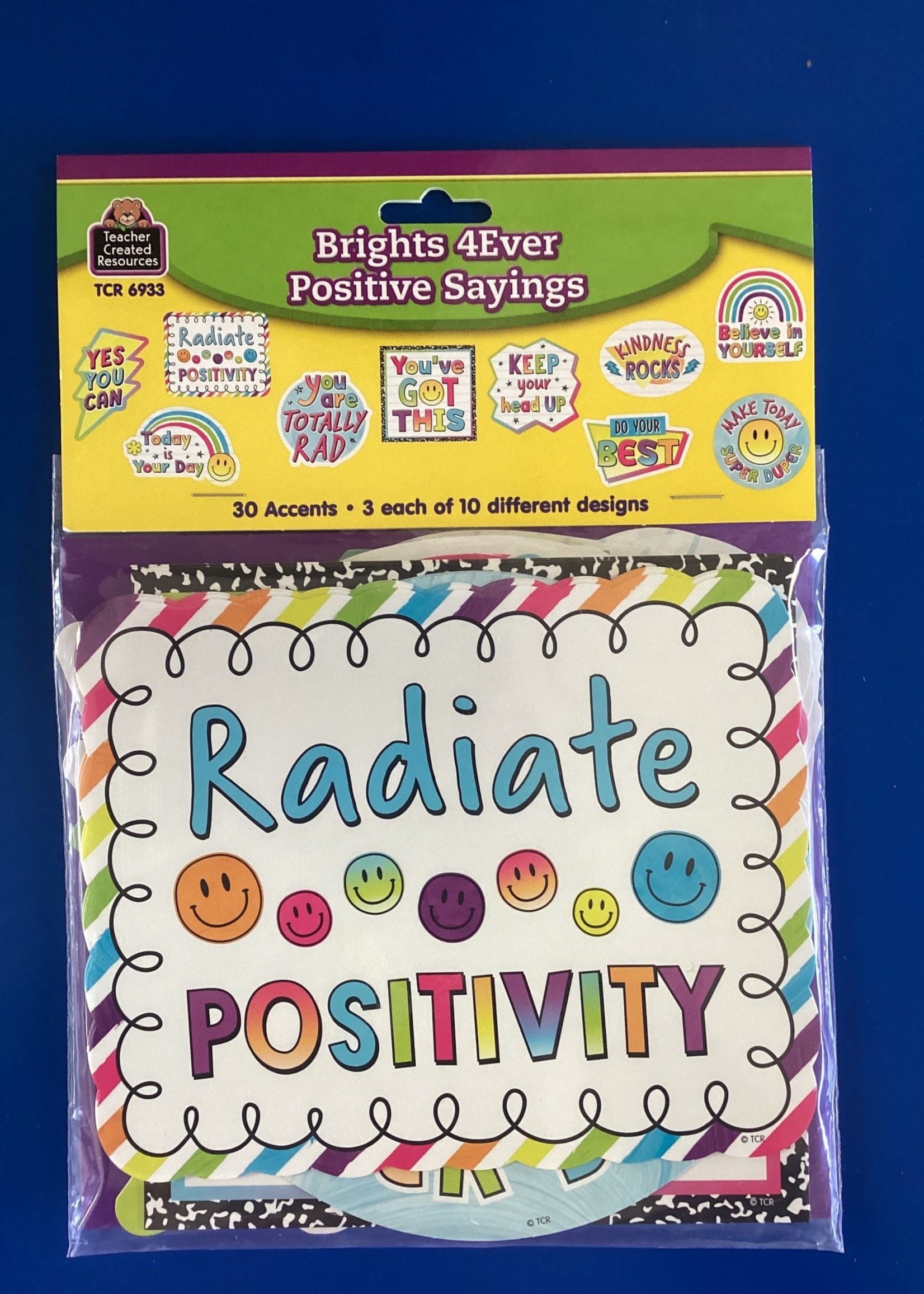 Brights 4Ever Positive Sayings Cutouts 30pc