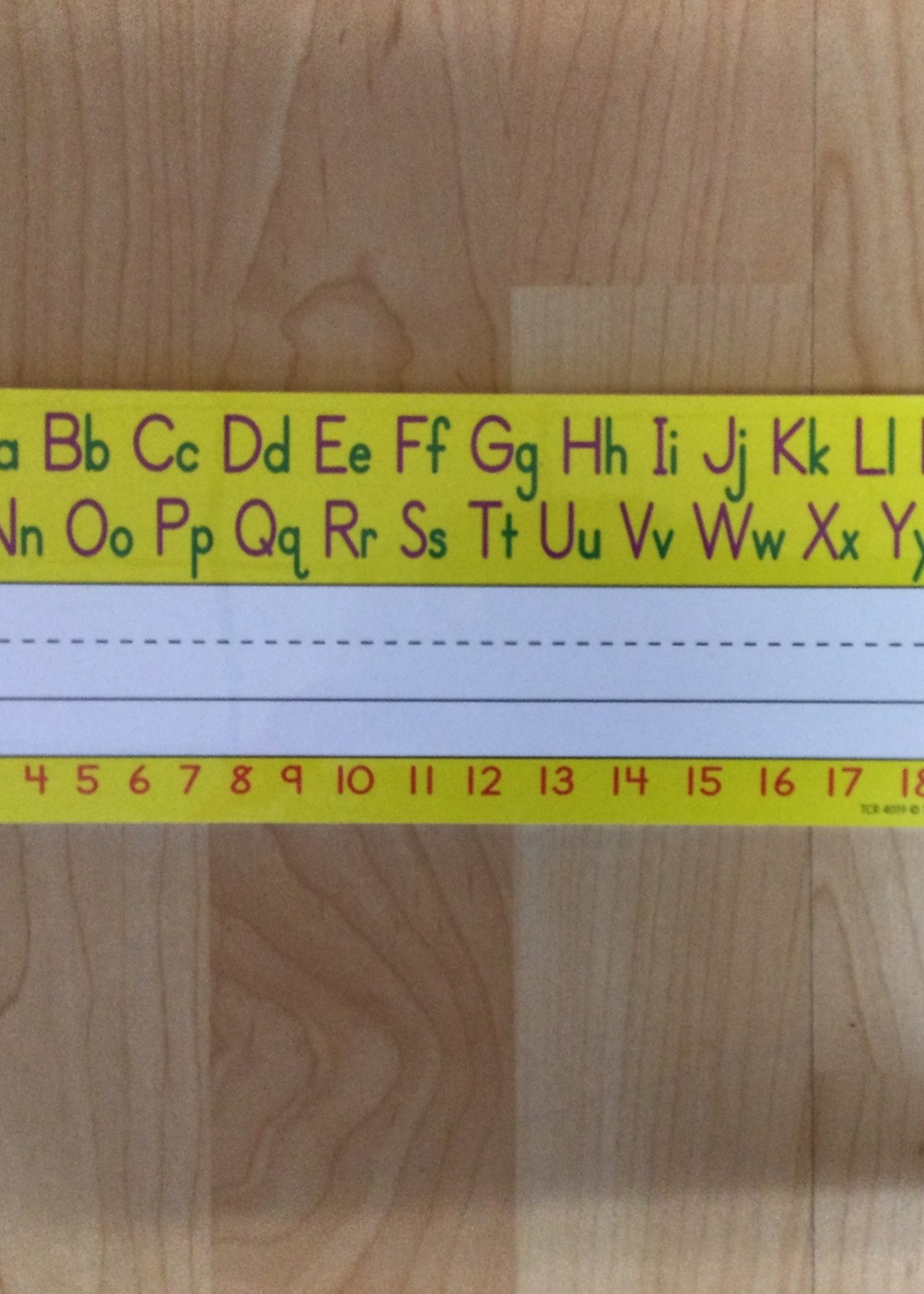 Left/Right Alphabet Name Plates 36pk