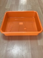 Orange Large Plastic Letter Tray