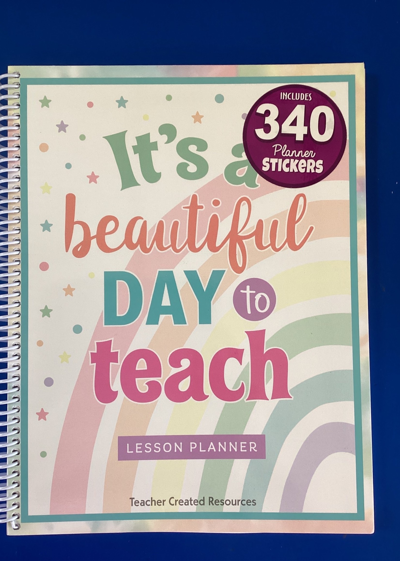 Pastel Pop Lesson Planner
