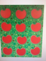 Apple Shape Stickers