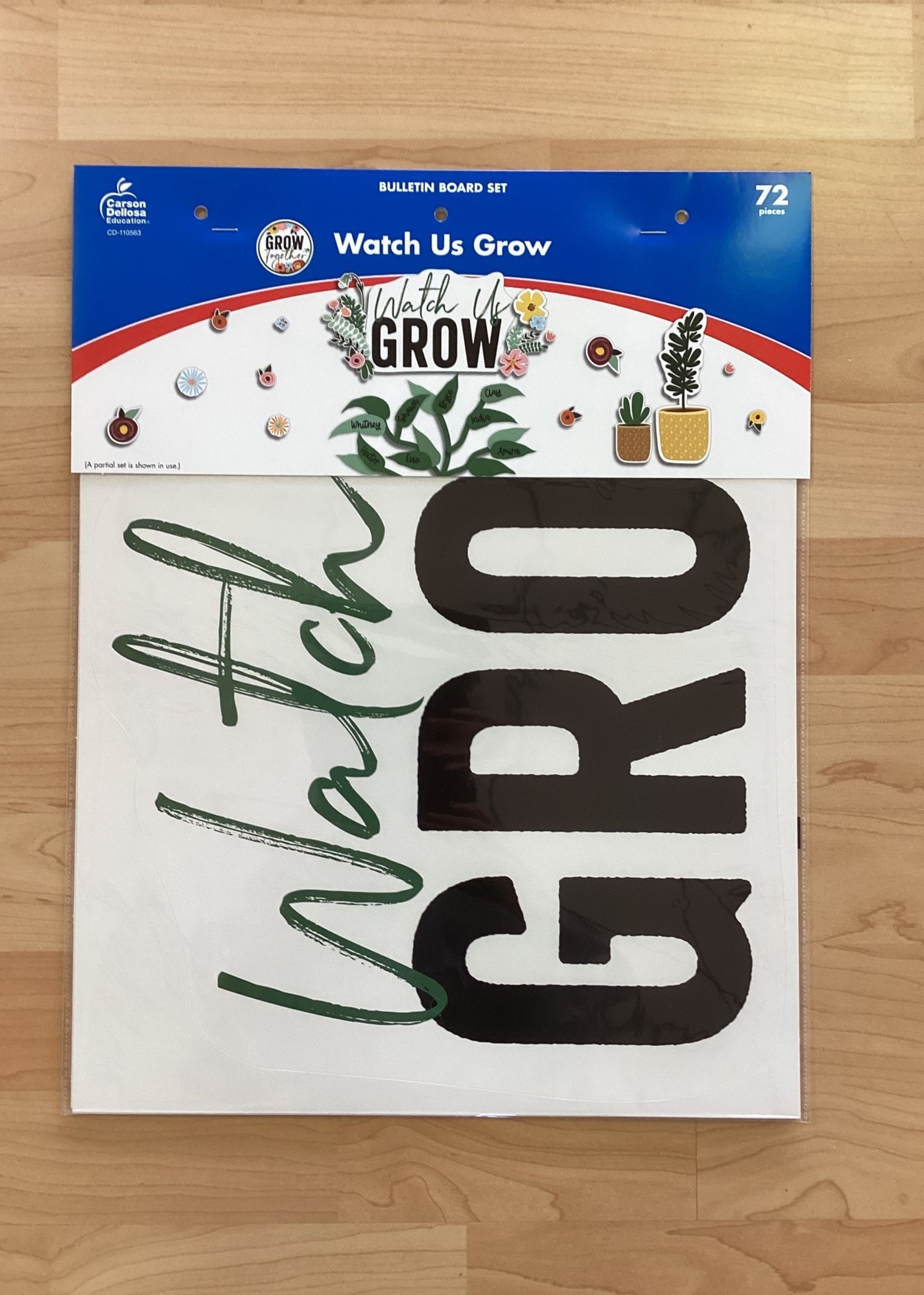 Grow Together Watch Us Grow Bulletin Board Set