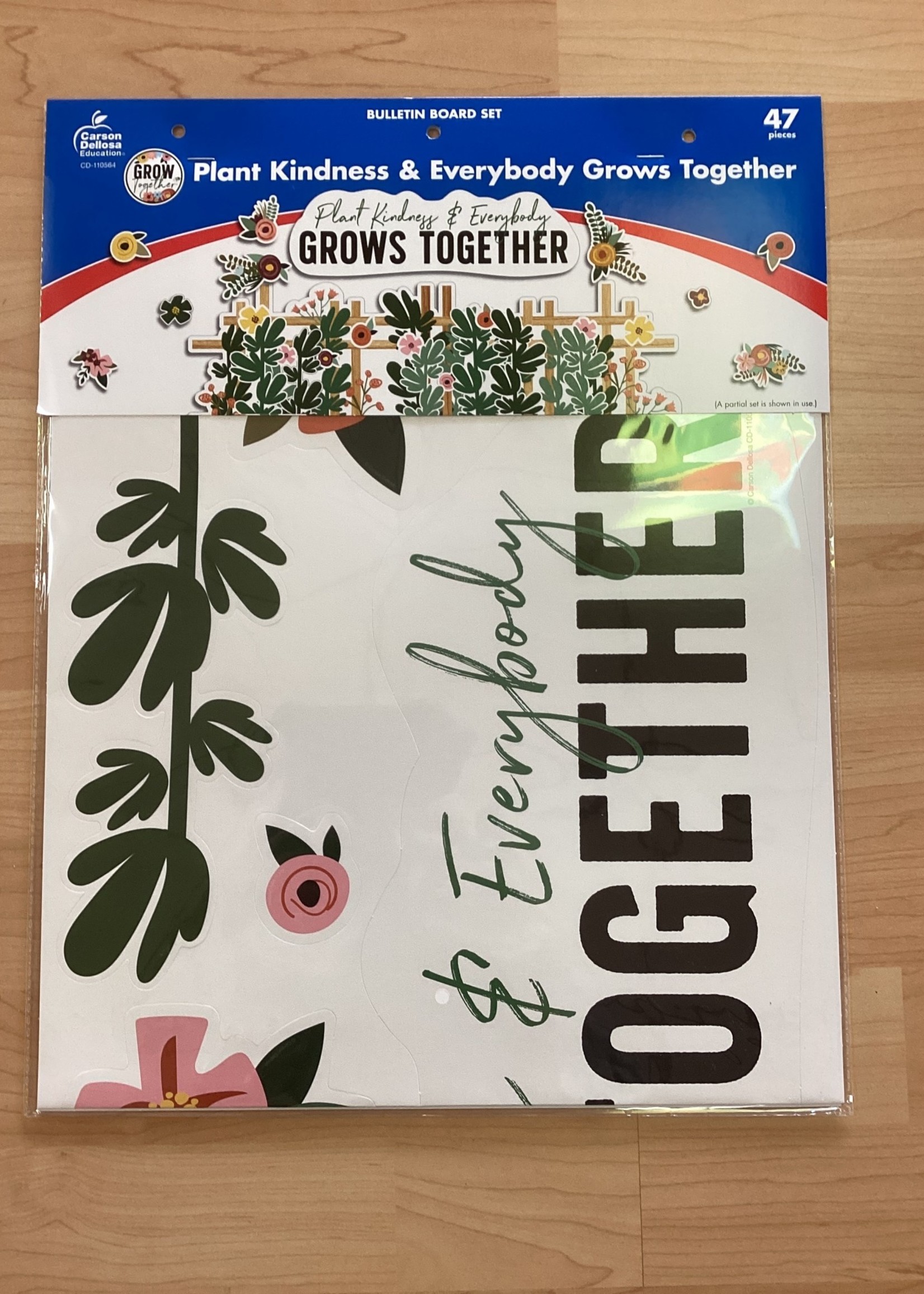 Grow Together Plant Kindness & Everybody Grows Together Bulletin Board Set