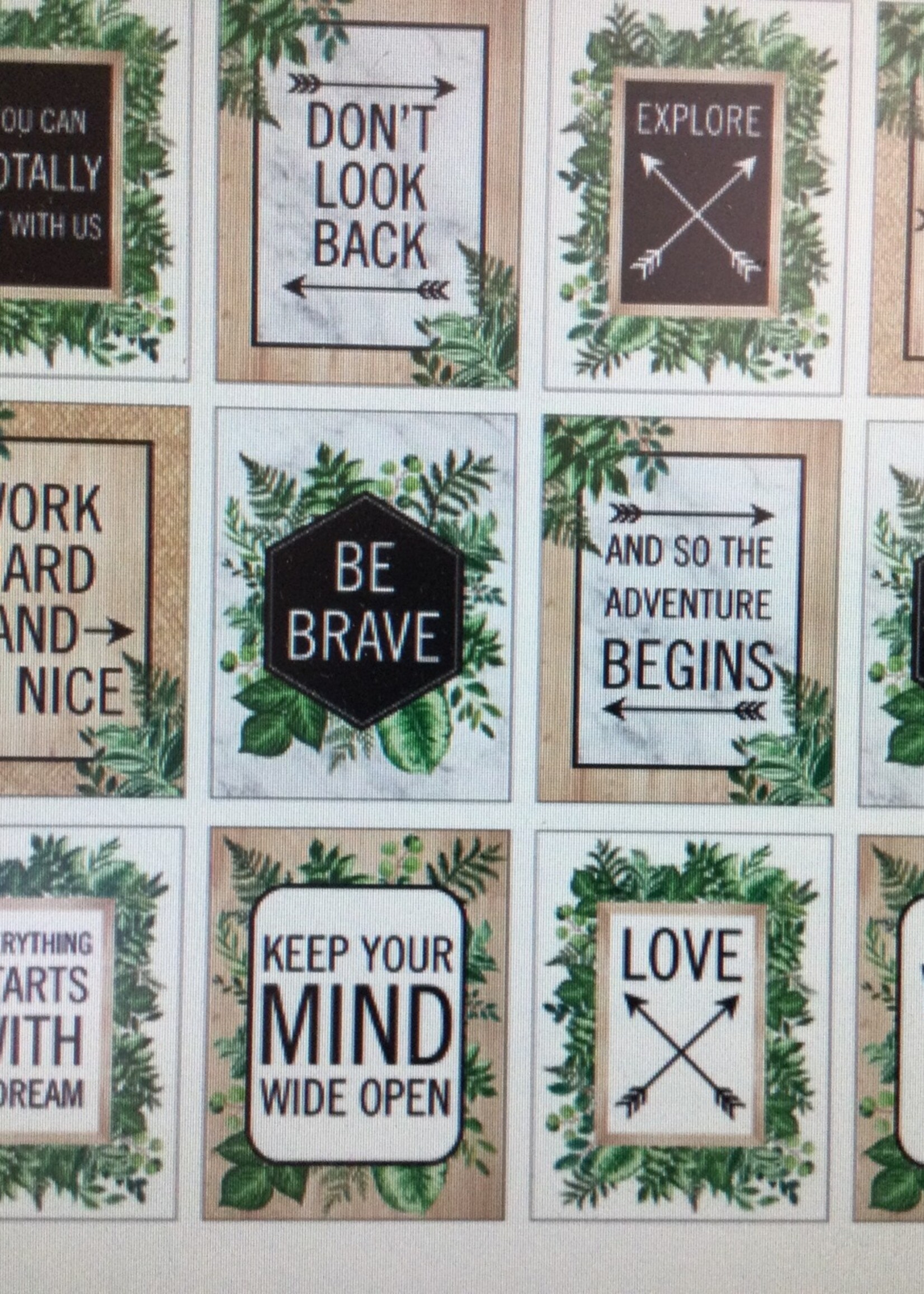 Schoolgirl Style Simply Boho Mini Posters 12pk