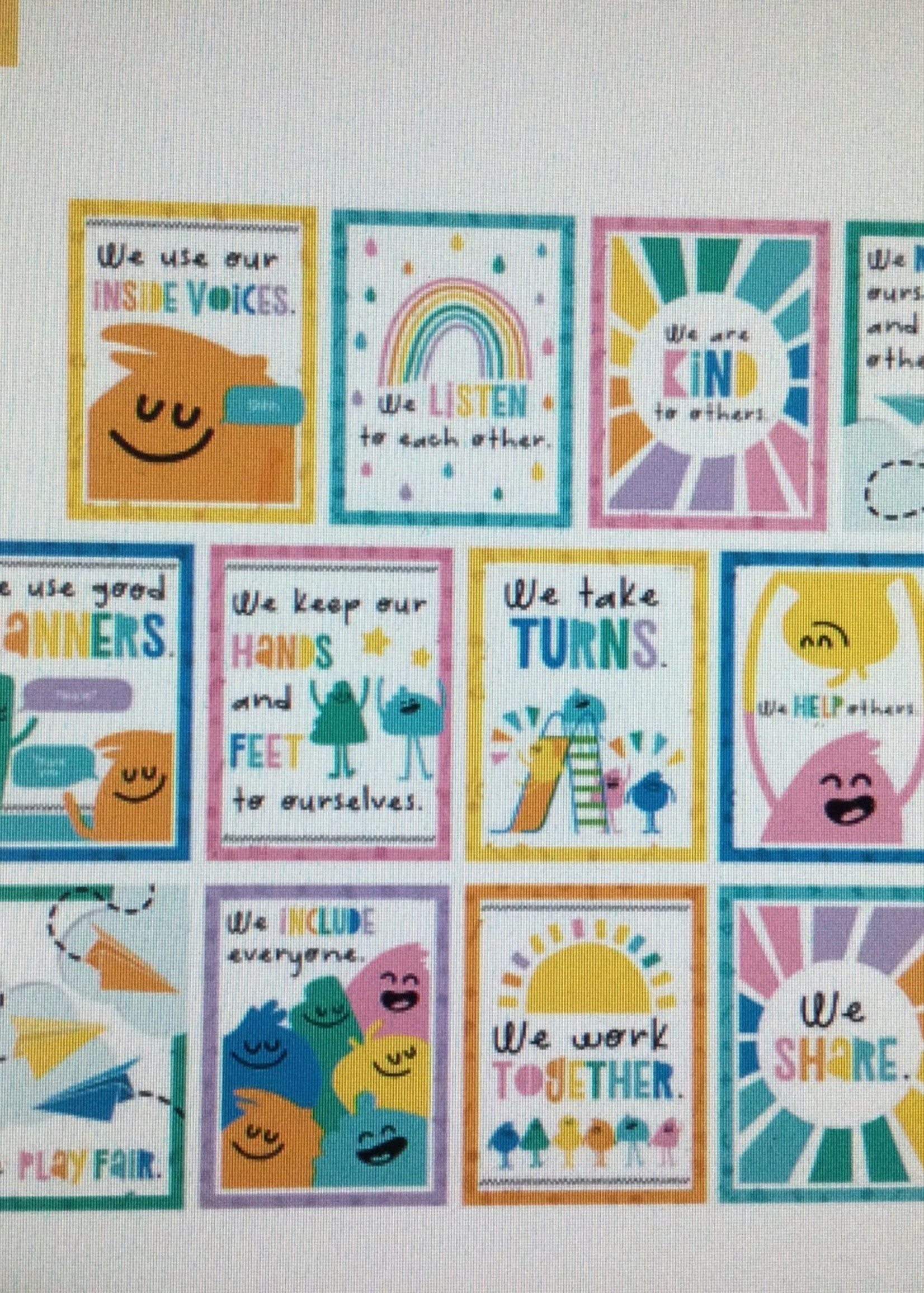 Happy Place Rules for a Happy Class Mini Posters (14)