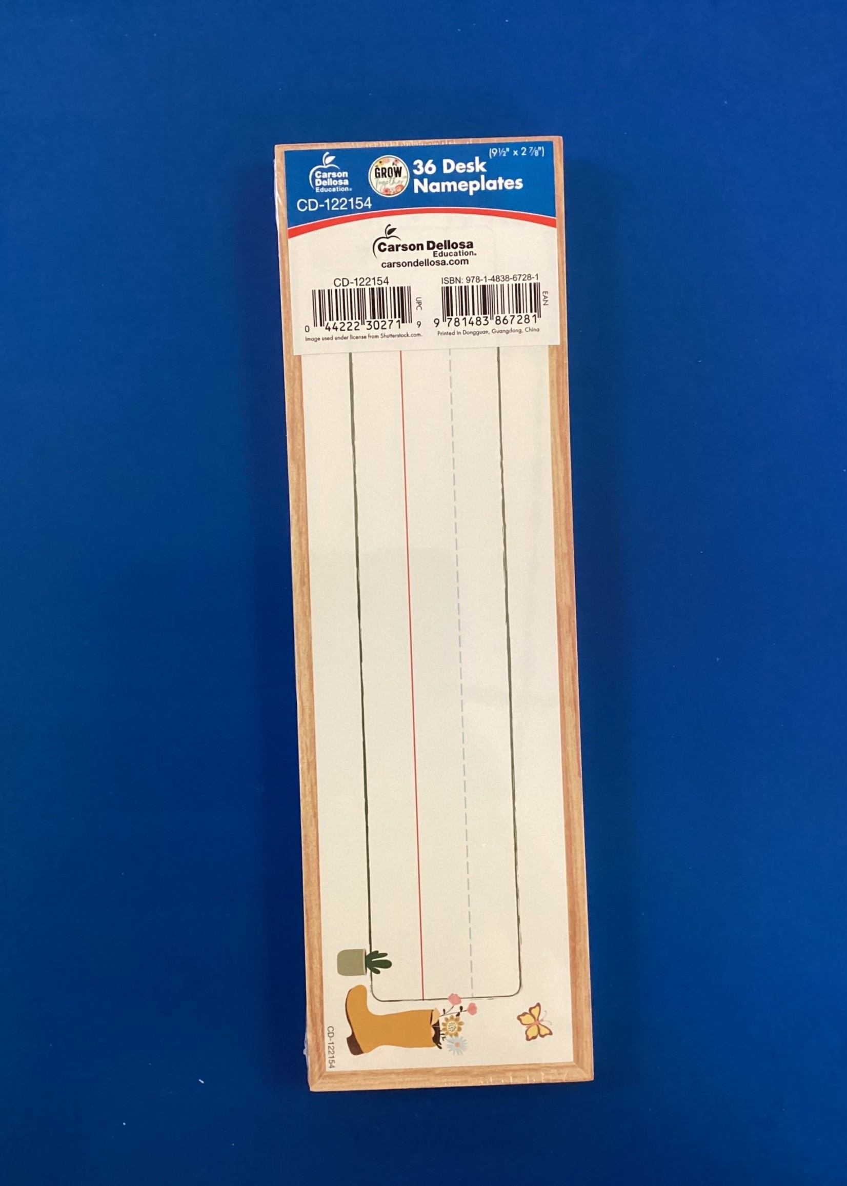 Grow Together Nameplates 36pk