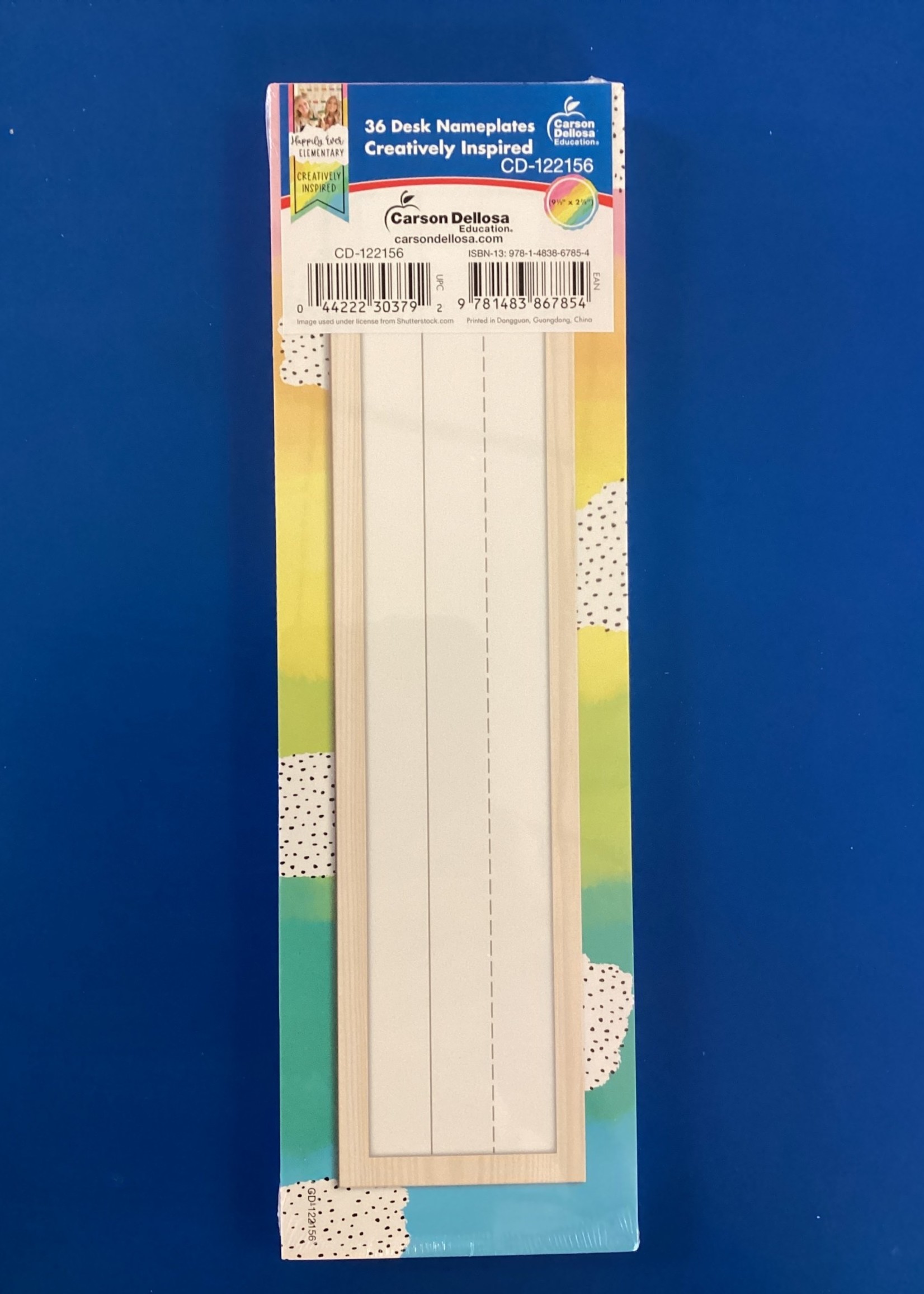 Creatively Inspired Nameplates 36pk