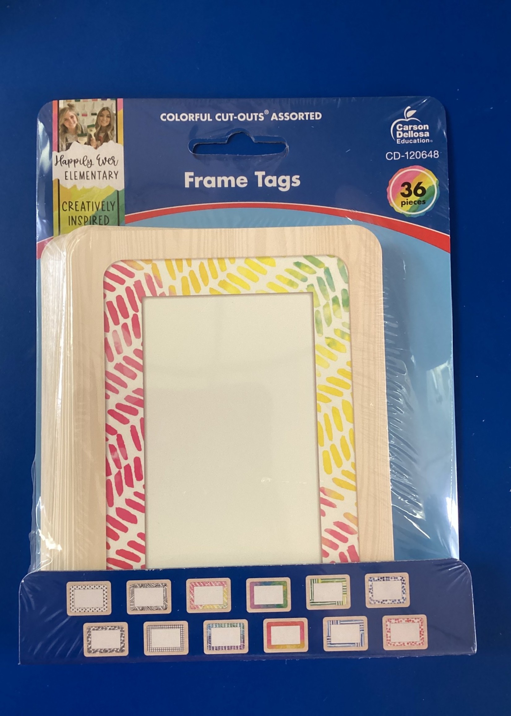Creatively Inspired Frame Tags Cutouts 36pc