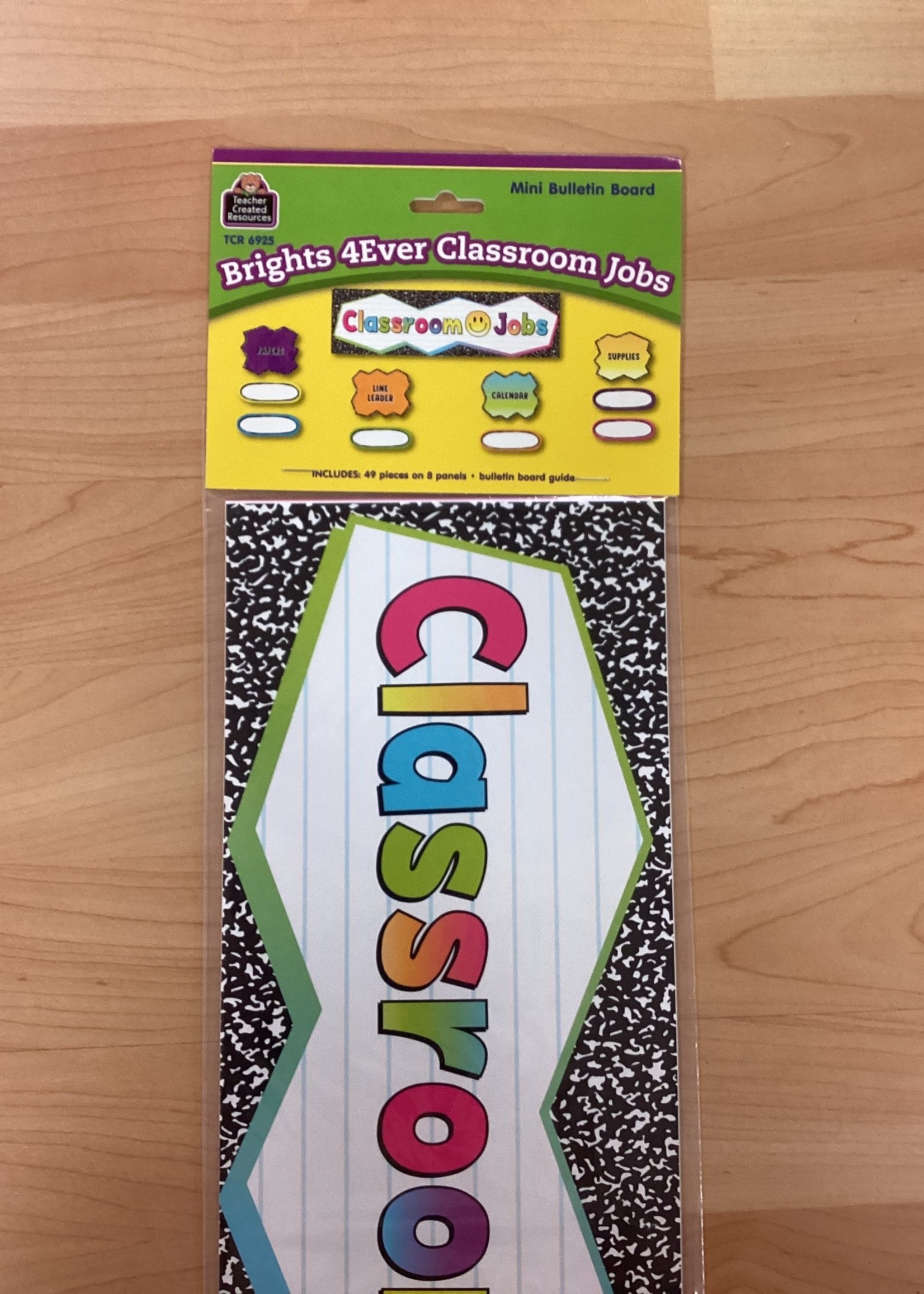Brights 4Ever Classroom Jobs Mini Bulletin Board