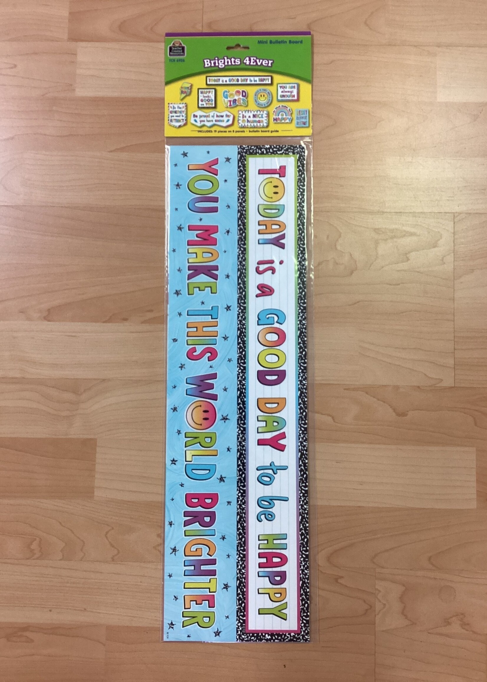 Brights 4 Ever Motivational Mini Bulletin Board
