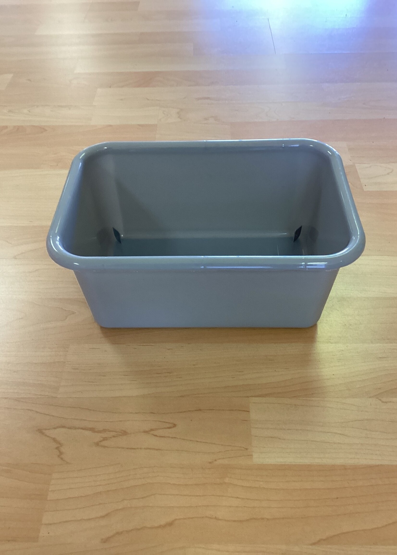 Small Gray Storage Bin