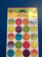 Brights 4Ever Smiley Faces Stickers 120pc