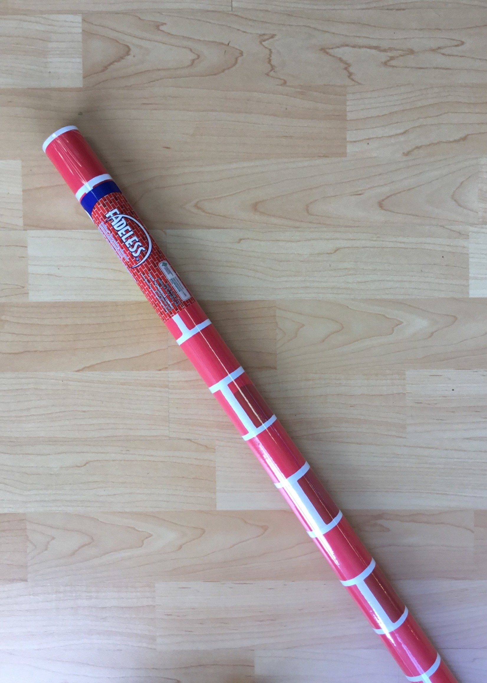 Tu-Tone Brick Fadeless Bulletin Board Paper 4' x 12'