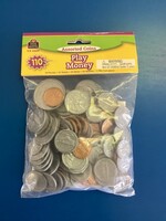 Play Money Assorted Coins 110pc