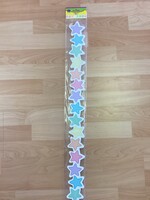 Pastel Pop Stars Die Cut Border 35'