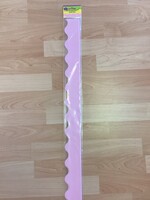 Pastel Pink Scalloped Border 35'