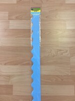 Light Blue Scalloped Border 35'