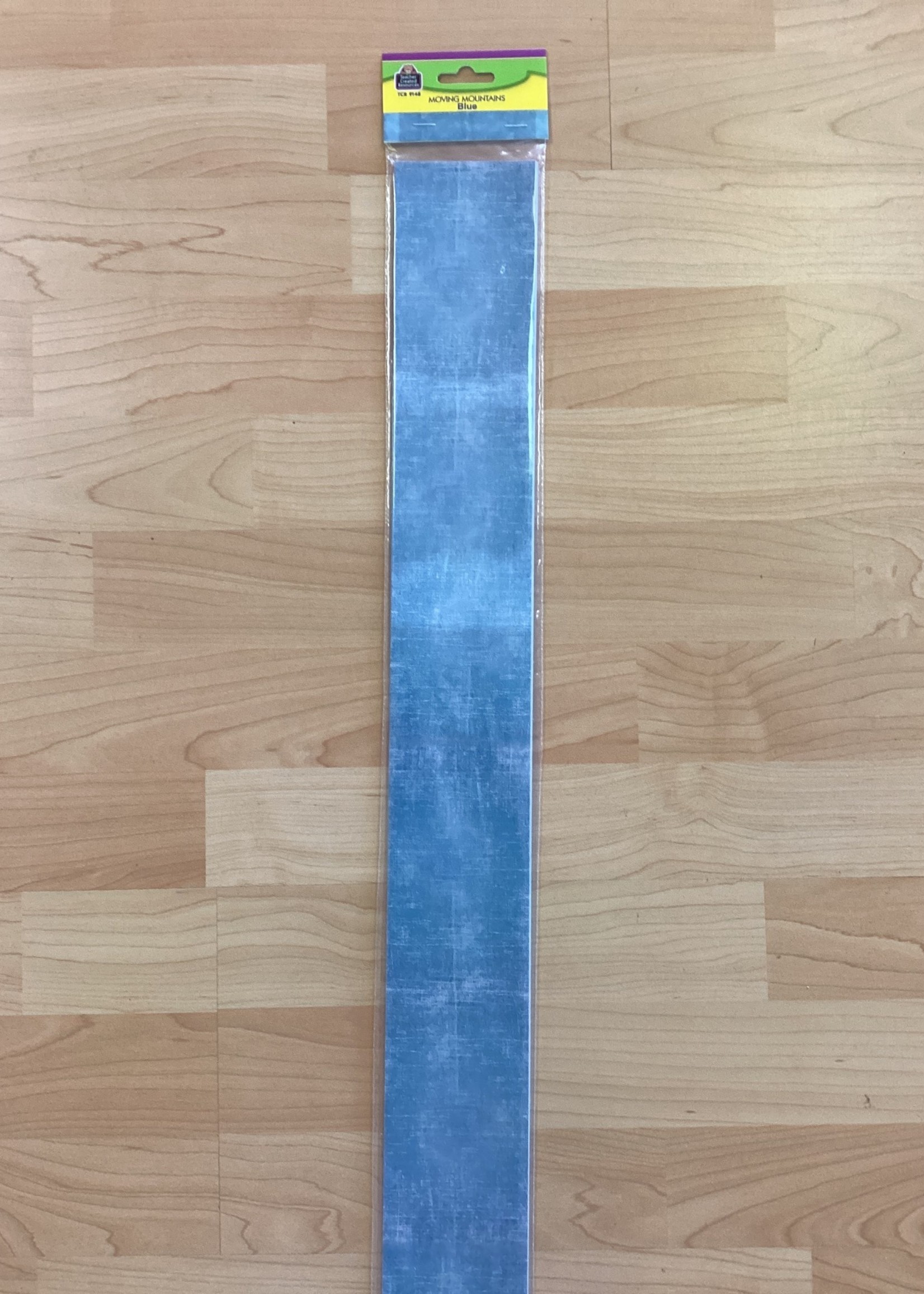 Moving Mountains Blue Straight Border 35'