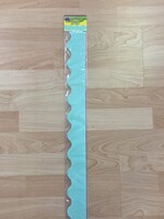 Mint Green Scalloped Border 35'