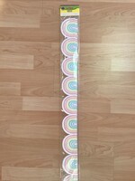 Pastel Pop Rainbows Border 35'