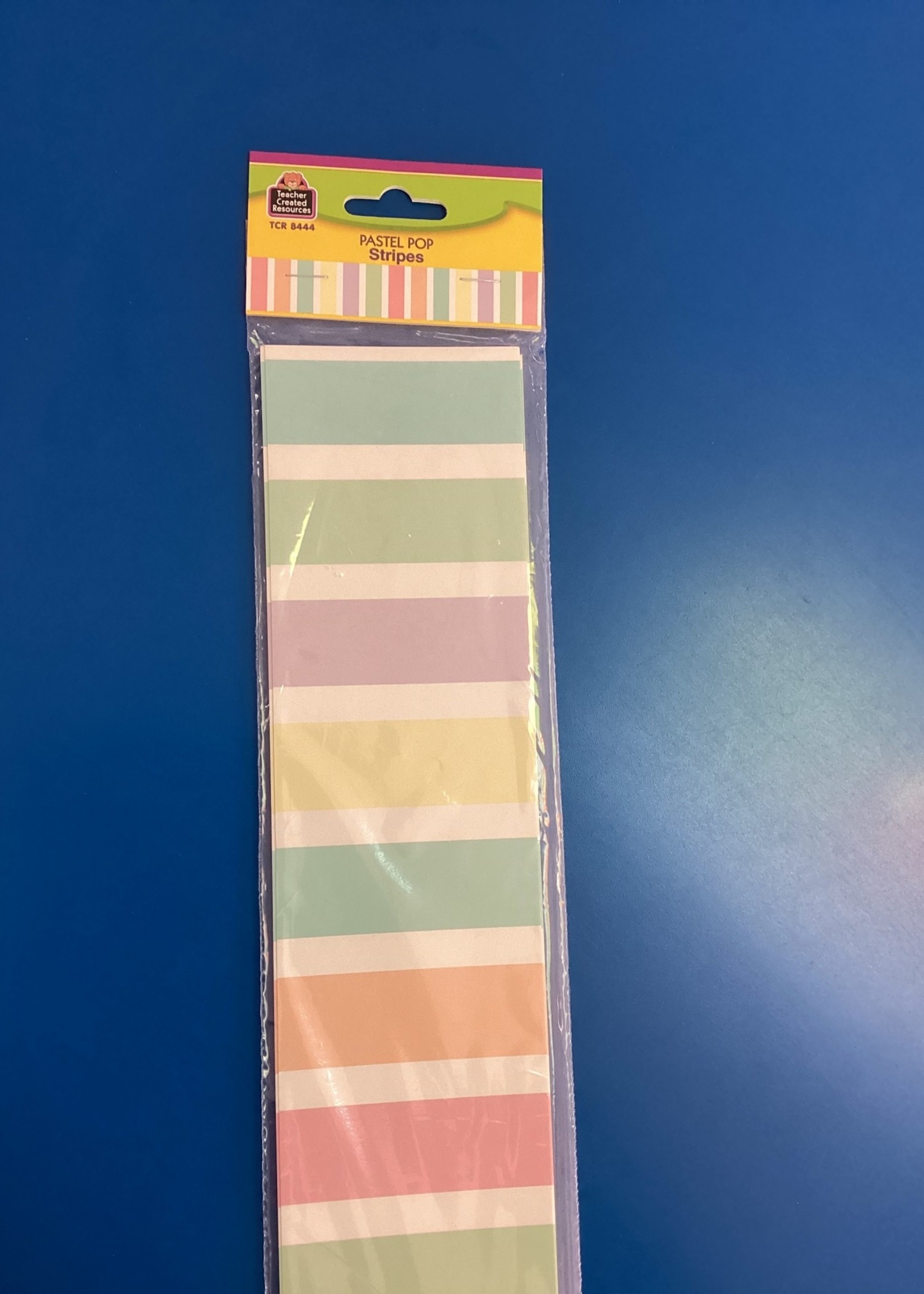 Pastel Pop Stripes Straight Border 35'