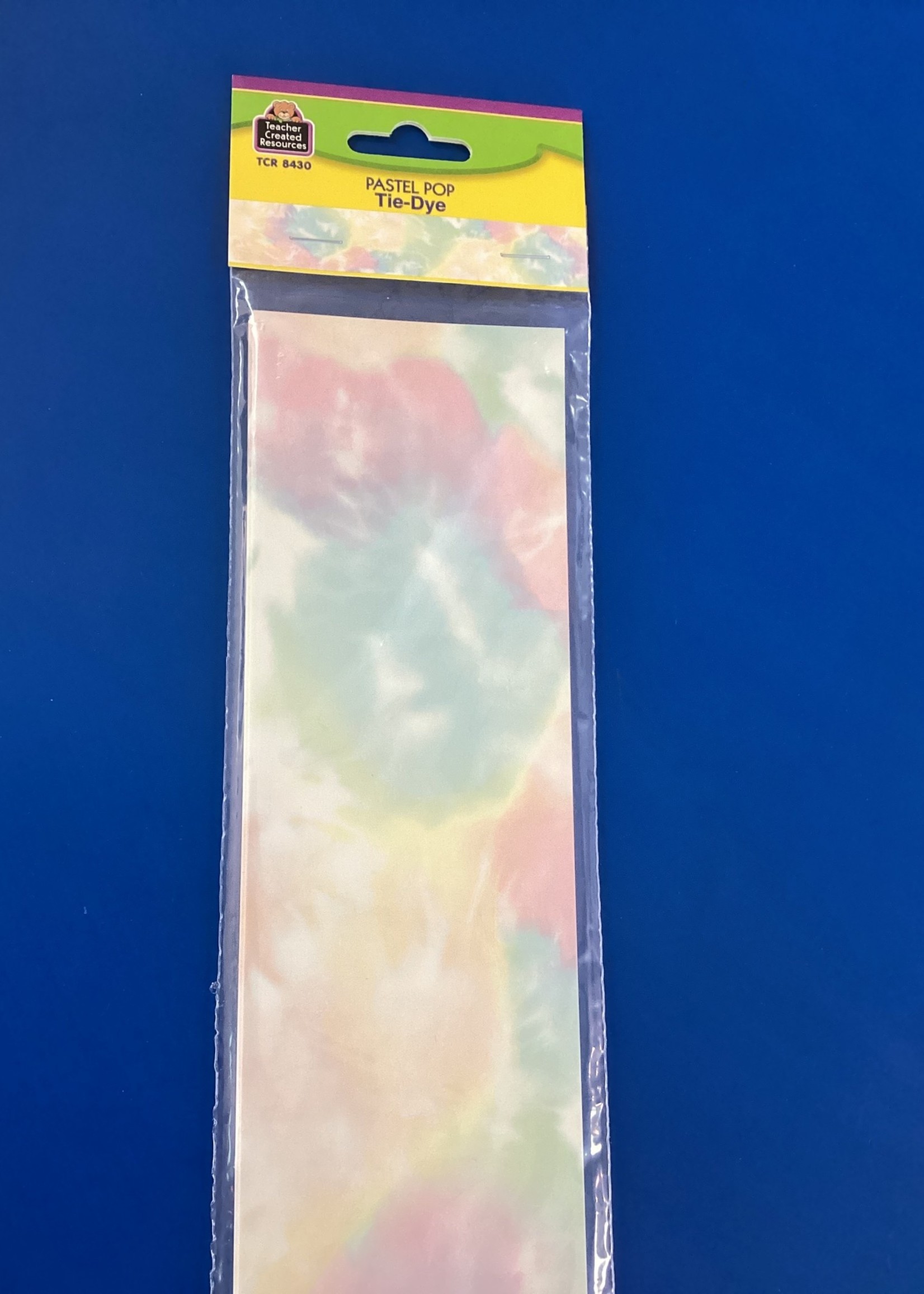 Pastel Pop Tie-Dye Border